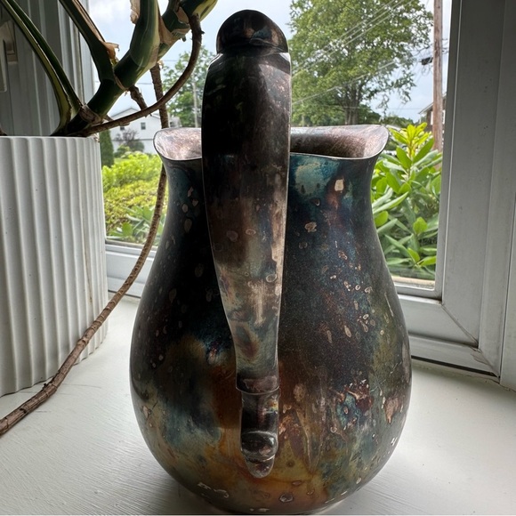 Vintage Reed & Barton Silver Plate Water Pitcher Classy Victorian Style - Picture 6 of 12